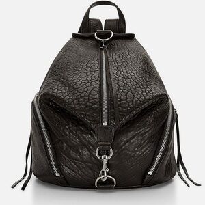 Rebecca Minkoff Black Leather Backpack